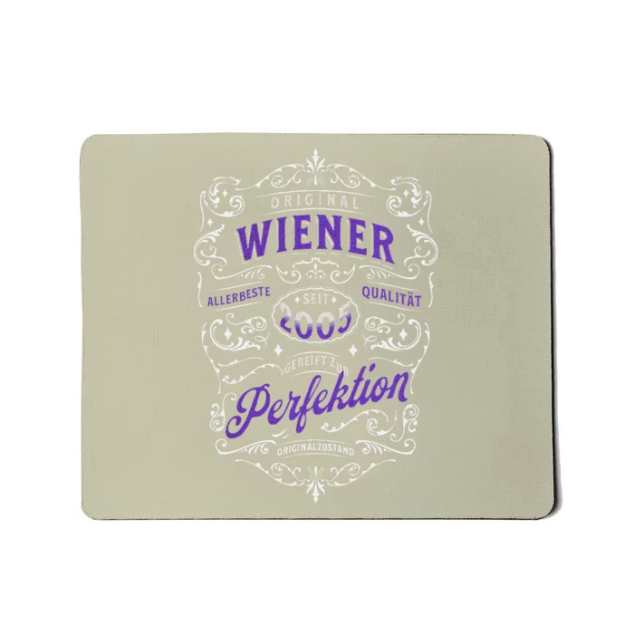 Vienna Original Year Of Birth 2005 Vienna Mousepad