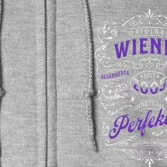 Vienna Original Year Of Birth 2005 Vienna Full Zip Hoodie