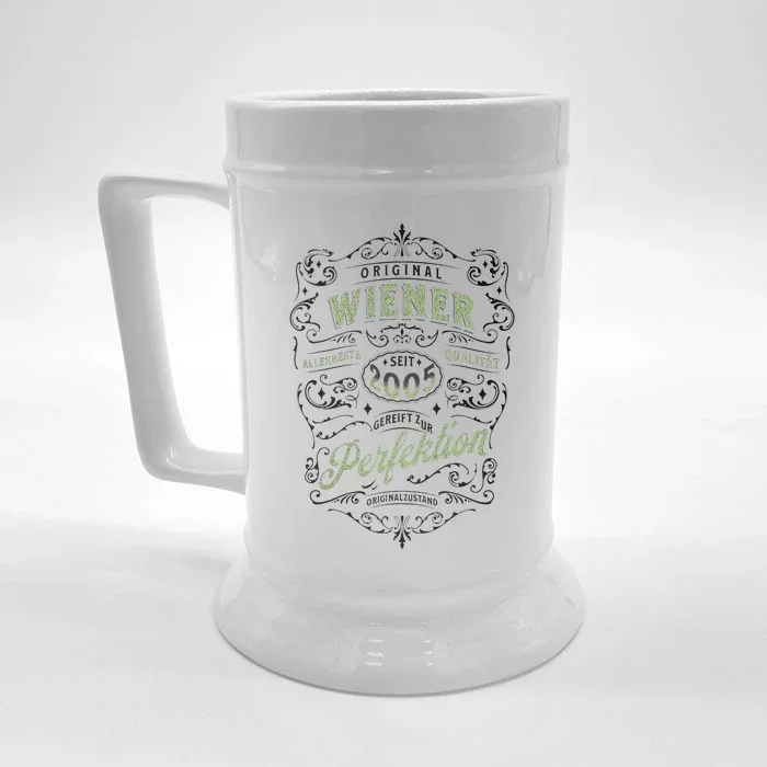 Vienna Original Year Of Birth 2005 Vienna Front & Back Beer Stein