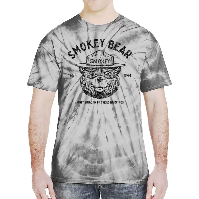 Vintage Only You Can Prevent Wildfires Tie-Dye T-Shirt