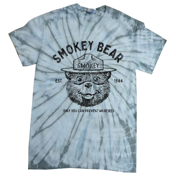 Vintage Only You Can Prevent Wildfires Tie-Dye T-Shirt