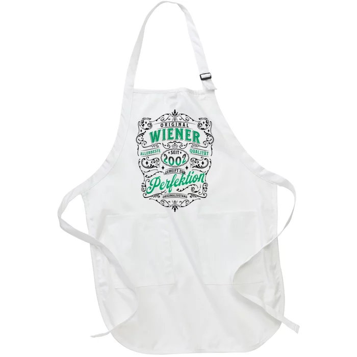 Vienna Original Year Of Birth 2002 Vienna Full-Length Apron With Pocket