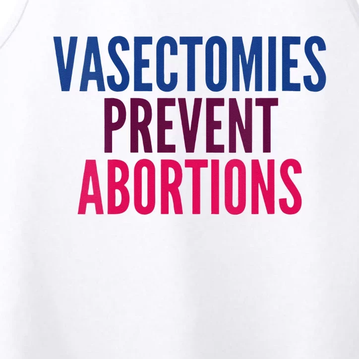 Vasectomies Prevent Abortions Protest Performance Tank