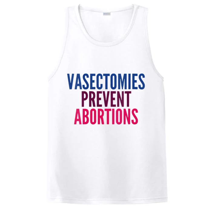 Vasectomies Prevent Abortions Protest Performance Tank