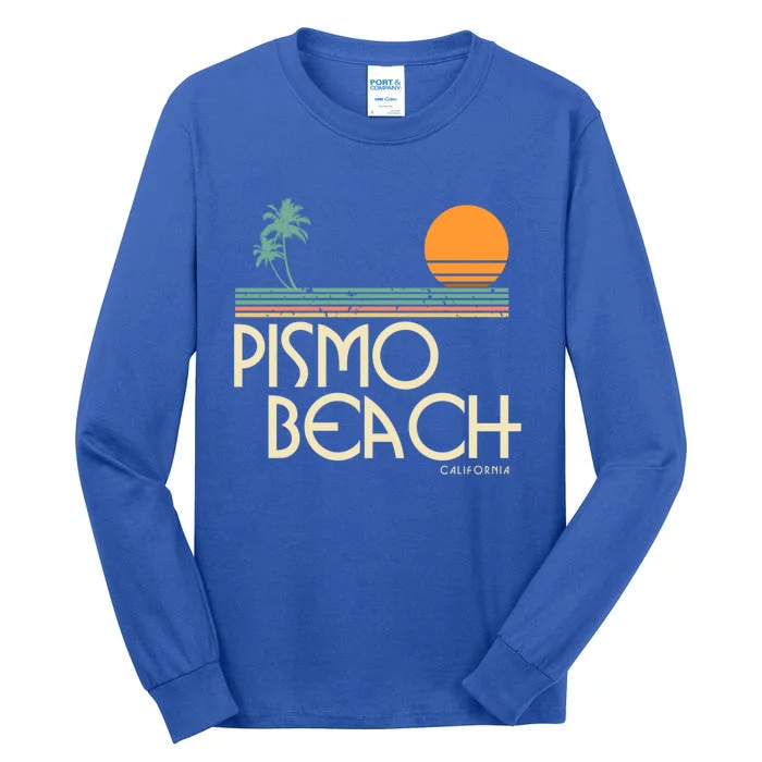 Vintage Pismo Beach California Gift Tall Long Sleeve T-Shirt