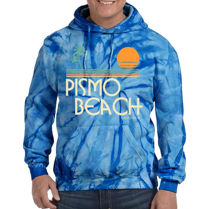 Vintage Pismo Beach California Gift Tie Dye Hoodie