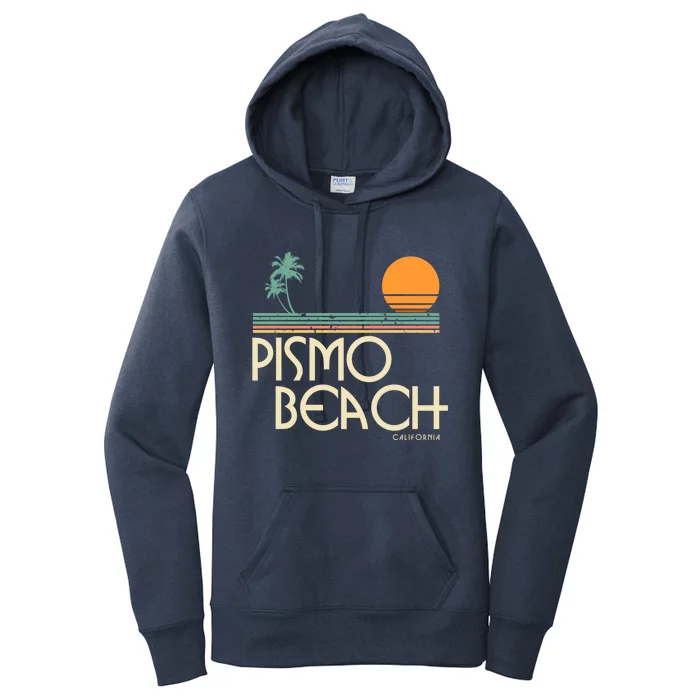 Vintage Pismo Beach California Gift Women's Pullover Hoodie