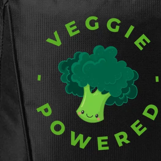 Veggie Powered Broccoli Vegan Gift City Backpack