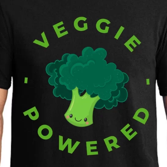 Veggie Powered Broccoli Vegan Gift Pajama Set