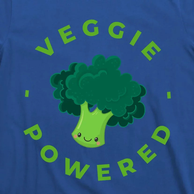 Veggie Powered Broccoli Vegan Gift T-Shirt