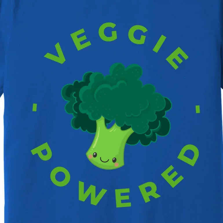 Veggie Powered Broccoli Vegan Gift Premium T-Shirt