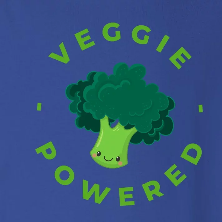 Veggie Powered Broccoli Vegan Gift Toddler Long Sleeve Shirt