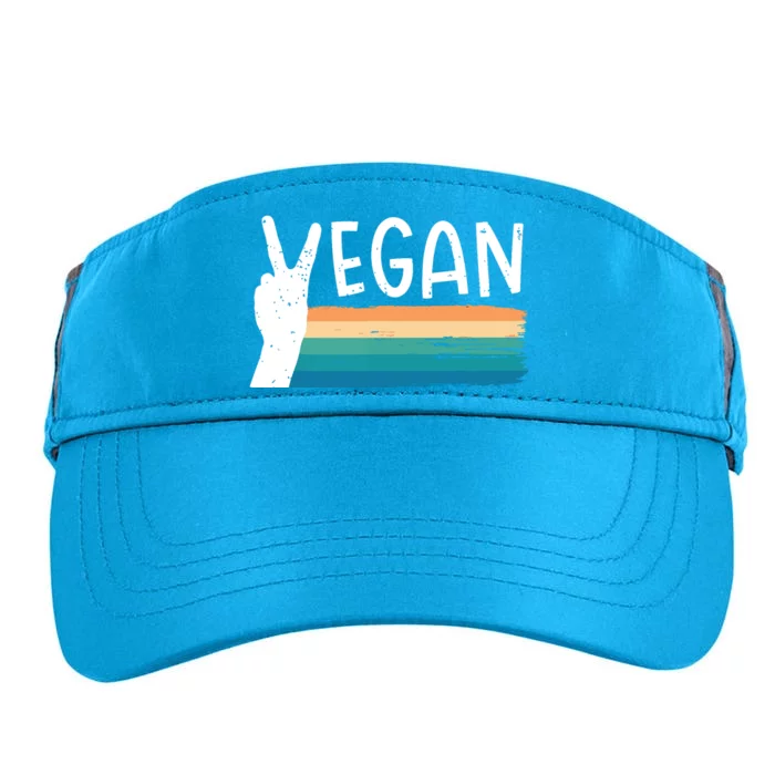 Vegan Plant Based Diet Vegetarian Adult Drive Performance Visor