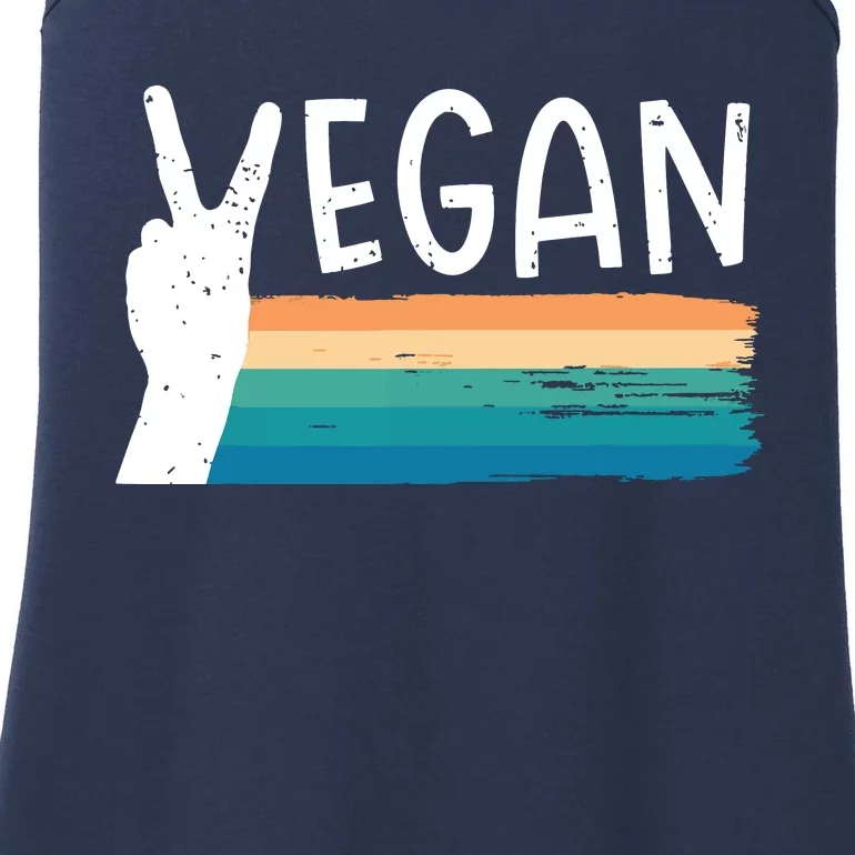 Vegan Plant Based Diet Vegetarian Ladies Essential Tank