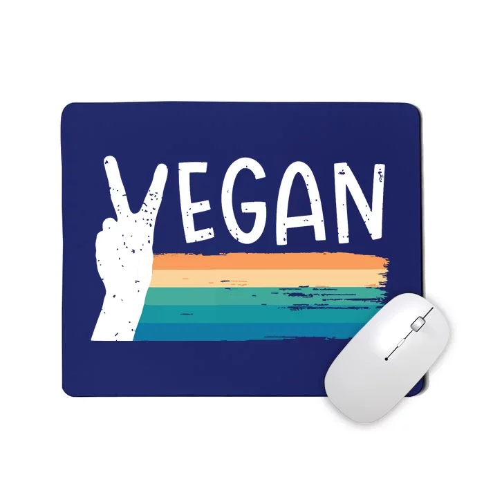 Vegan Plant Based Diet Vegetarian Mousepad