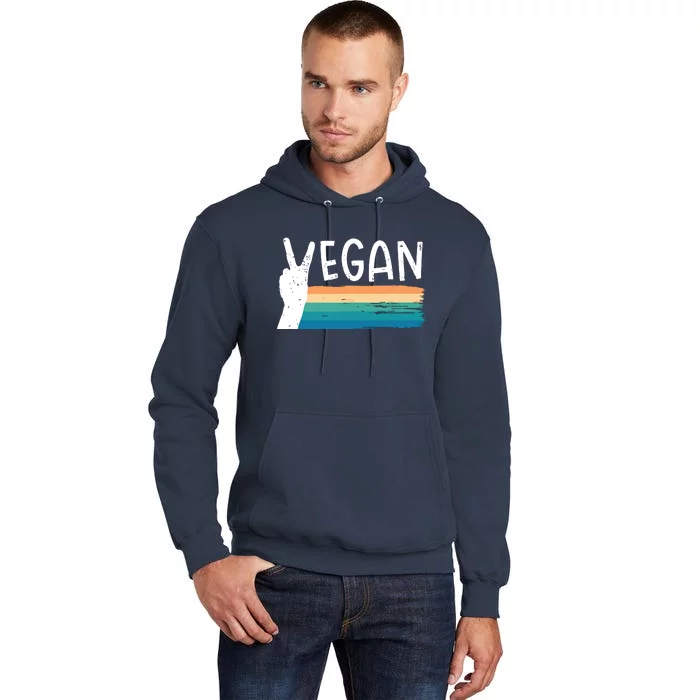 Vegan Plant Based Diet Vegetarian Tall Hoodie