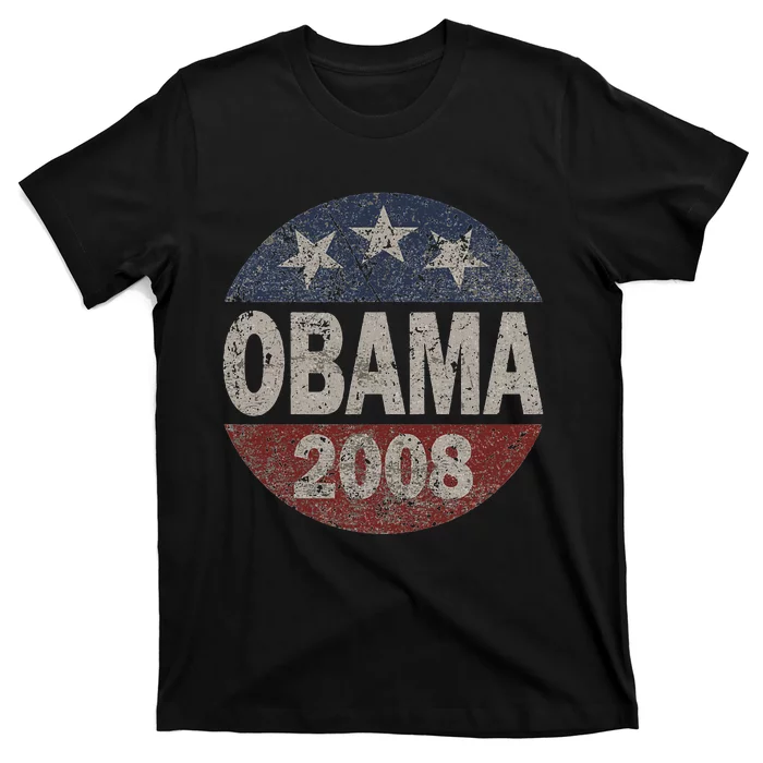 Vintage President Barack Obama 2008 Campaign T-Shirt