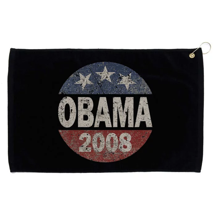 Vintage President Barack Obama 2008 Campaign Grommeted Golf Towel