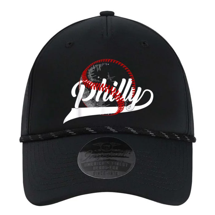 Vintage Philly Baseball Lovers Baseball Fans Performance The Dyno Cap