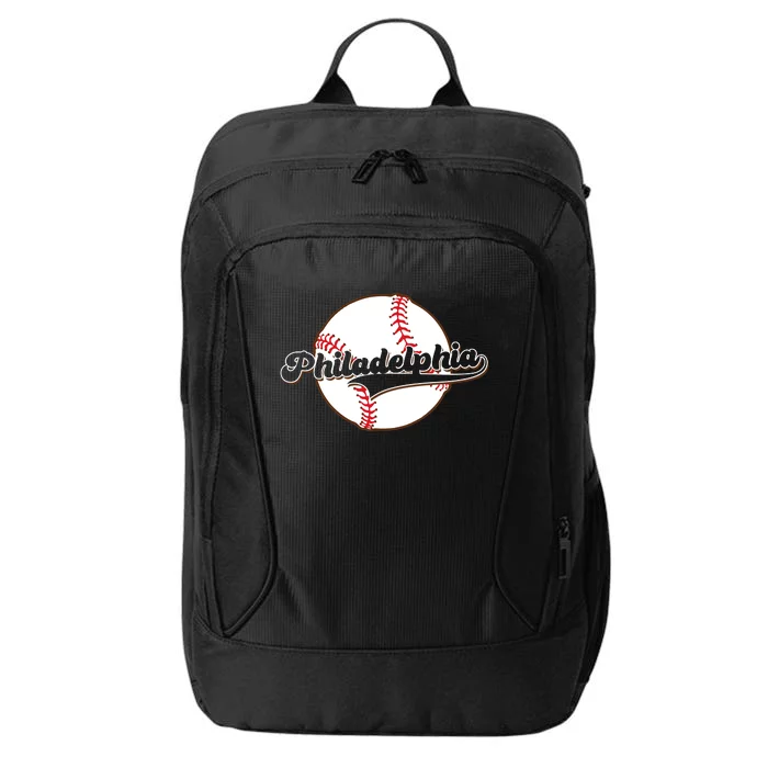 Vintage Philadelphia Baseball Throwback Retro City Backpack