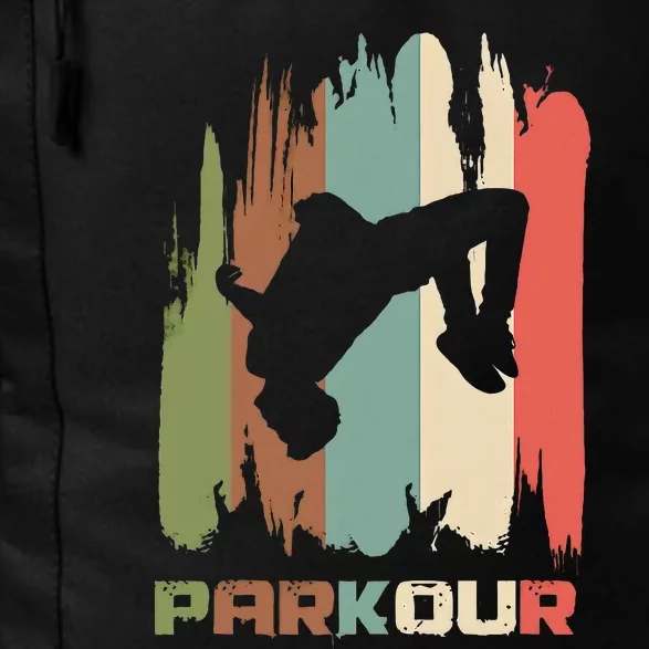 Vintage Parkour Boy Parkour Lovers Daily Commute Backpack