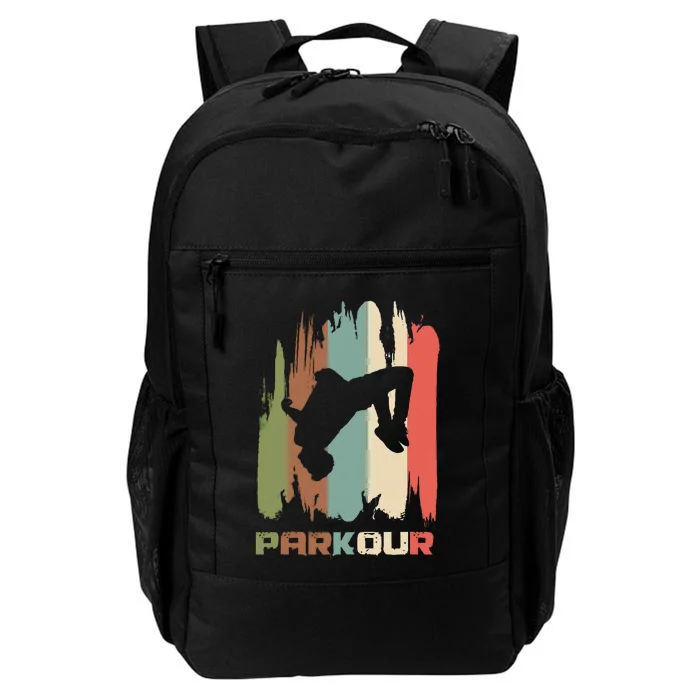 Vintage Parkour Boy Parkour Lovers Daily Commute Backpack