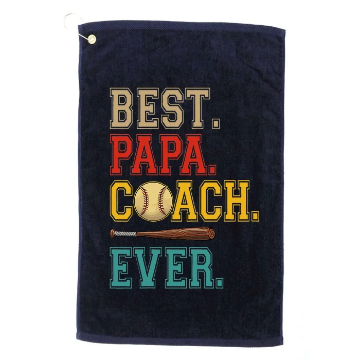 Vintage Papa Coach Ever Costume Baseball Player Coach Platinum Collection Golf Towel