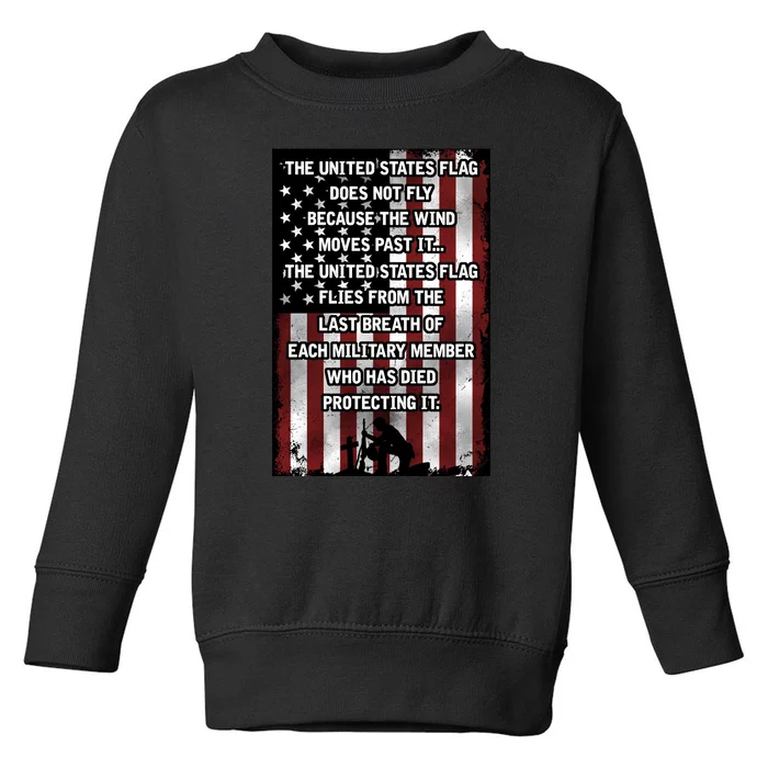 Veteran Patriotic Conservative Toddler Sweatshirt