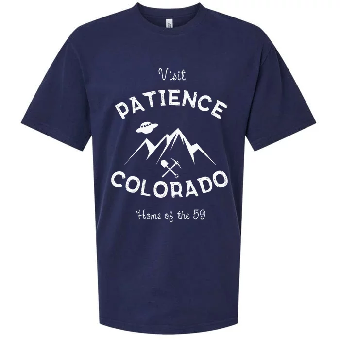 Visit Patience Colorado Colorado Travel Sueded Cloud Jersey T-Shirt