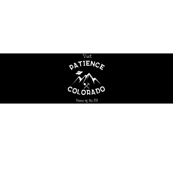 Visit Patience Colorado Bumper Sticker