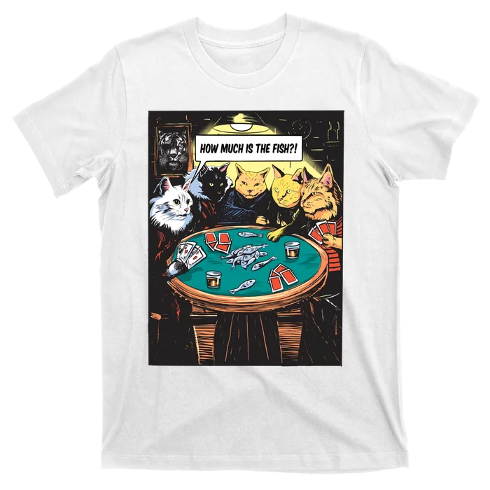 Vintage Poker Cats T-Shirt