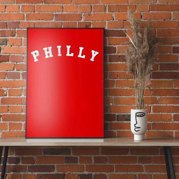 Vintage Philadelphia Distressed Poster