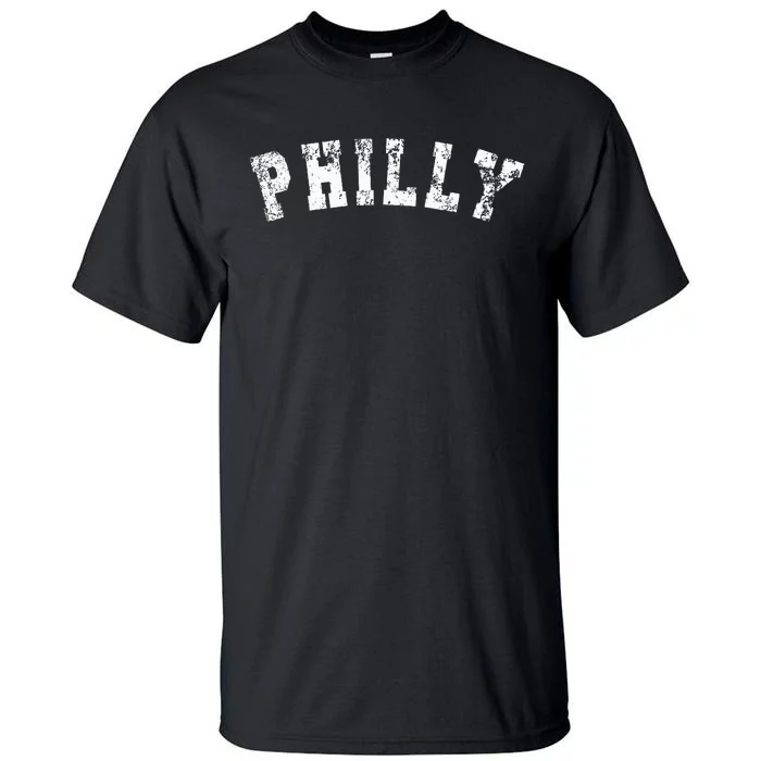 Vintage Philadelphia Distressed Apparel Tall T-Shirt