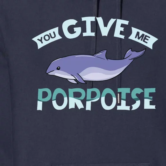 Vaquita Porpoise Dolphin Marine Biologist Premium Hoodie