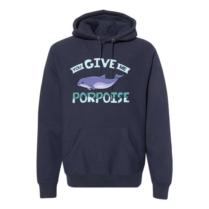 Vaquita Porpoise Dolphin Marine Biologist Premium Hoodie