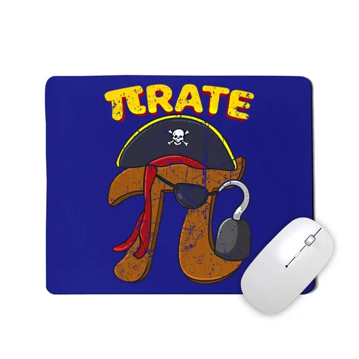 Vintage Pi Day Pirate Pi Symbol Graphic Art Math Lover Cool Gift Mousepad