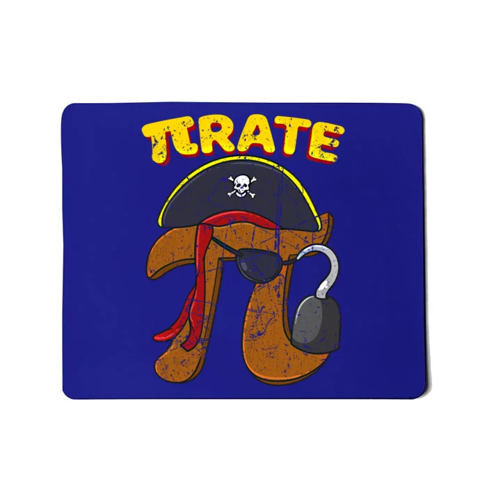 Vintage Pi Day Pirate Pi Symbol Graphic Art Math Lover Cool Gift Mousepad