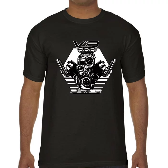 V8 Power Engine Comfort Colors T-Shirt