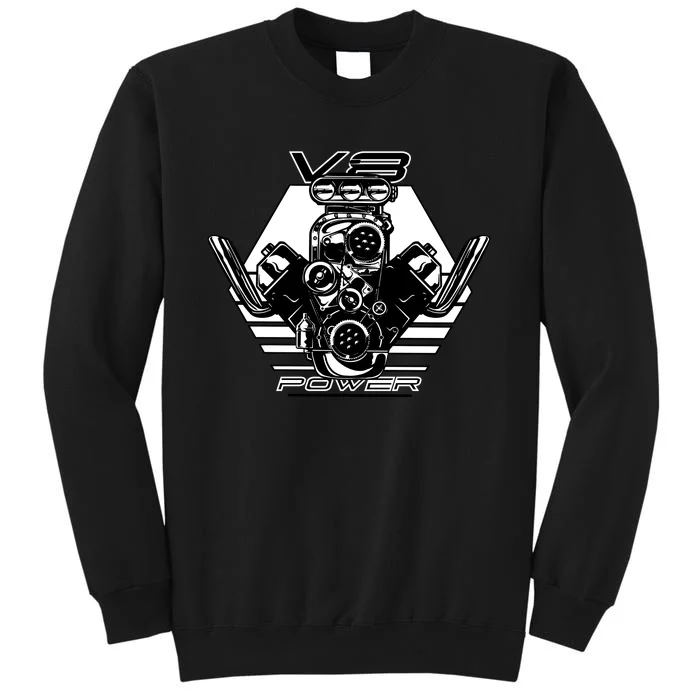 V8 Power Engine Tall Sweatshirt