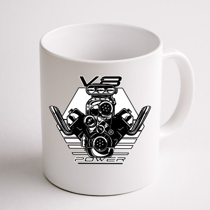 V8 Power Engine Front & Back Coffee Mug