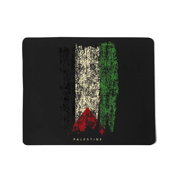 Vintage Palestine Flag Retro Palestinian Flag Palestinian Mousepad