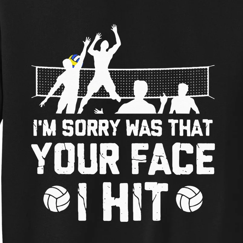 Volleyball Player Funny Beach Volleyball Sweatshirt