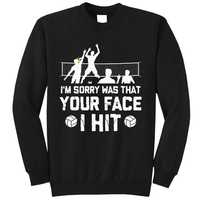 Volleyball Player Funny Beach Volleyball Sweatshirt