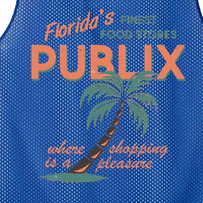 Vintage Publix Florida's Finest Food Stores Mesh Reversible Basketball Jersey Tank