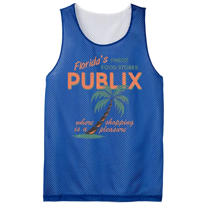 Vintage Publix Florida's Finest Food Stores Mesh Reversible Basketball Jersey Tank