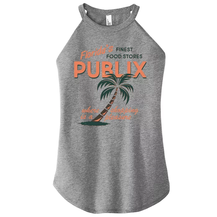 Vintage Publix Florida's Finest Food Stores Women’s Perfect Tri Rocker Tank