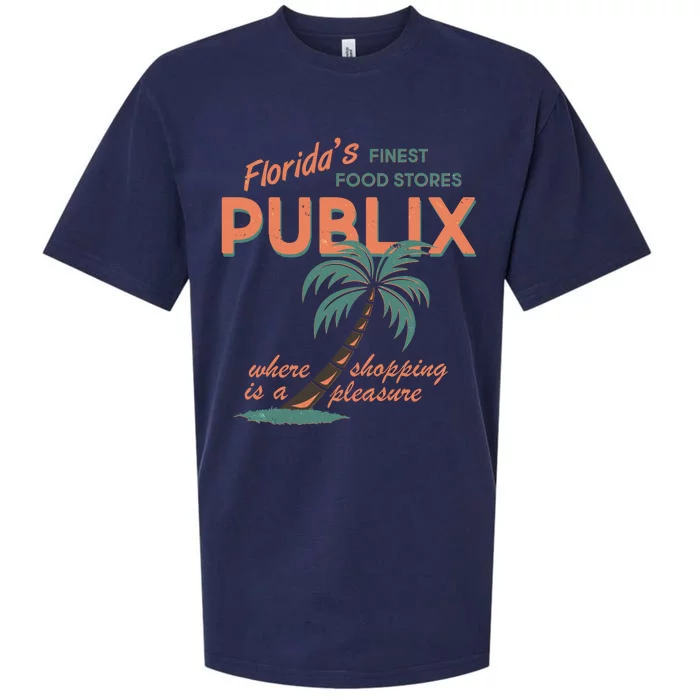 Vintage Publix Florida's Finest Food Stores Sueded Cloud Jersey T-Shirt