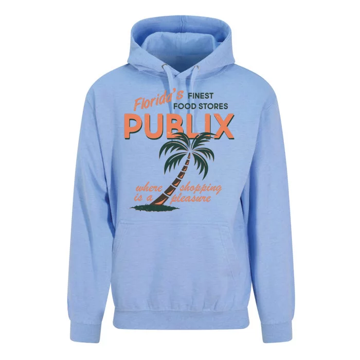 Vintage Publix Florida's Finest Food Stores Unisex Surf Hoodie