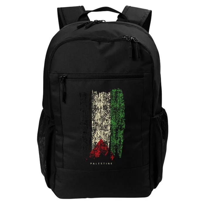 Vintage Palestine Flag Retro Palestinian Flag Palestinian Daily Commute Backpack