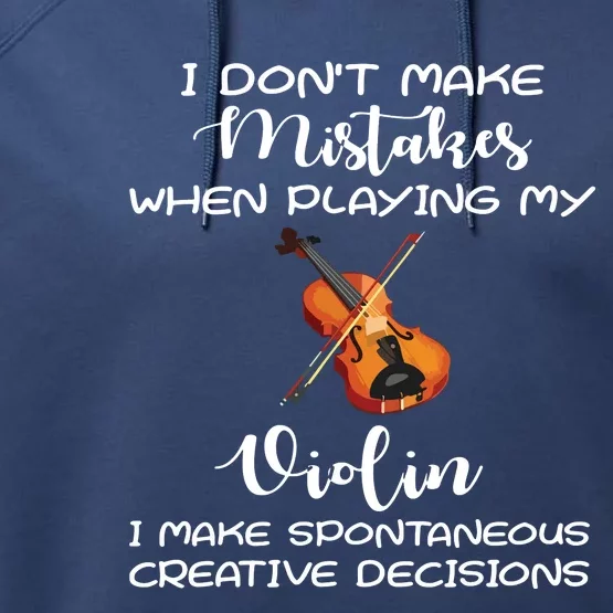 Violin Player Gifts Violinist Orchestra Music 80s 90s Performance Fleece Hoodie